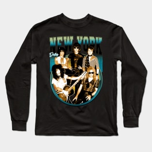 New York Dolls Anthems Visualizing Rock 'N' Roll Legends Long Sleeve T-Shirt